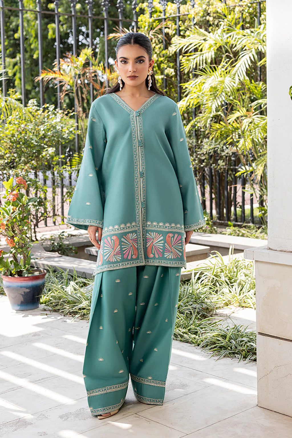 Zuri Official- Norine Sea Green