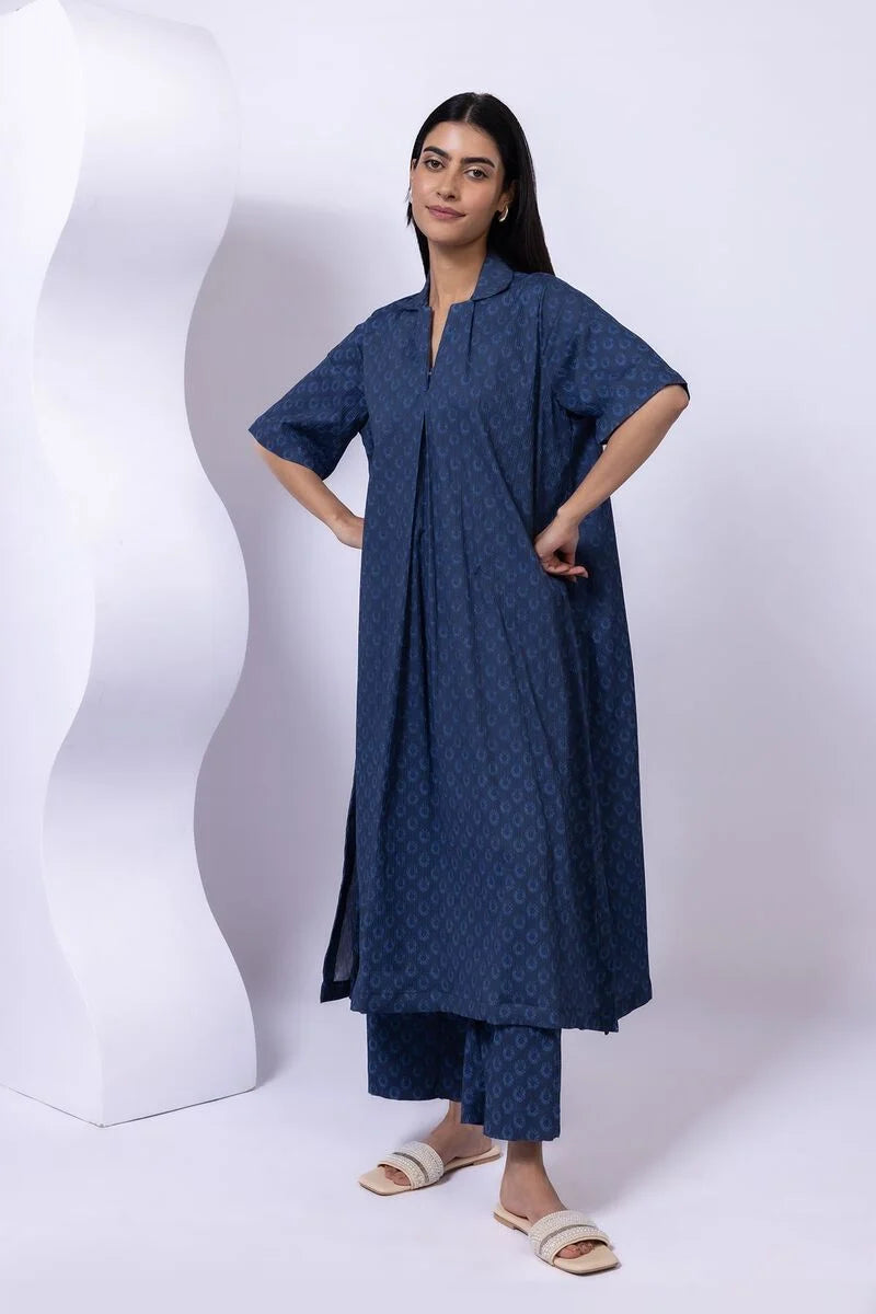 Khaadi- Printed | Ripple Crinkle