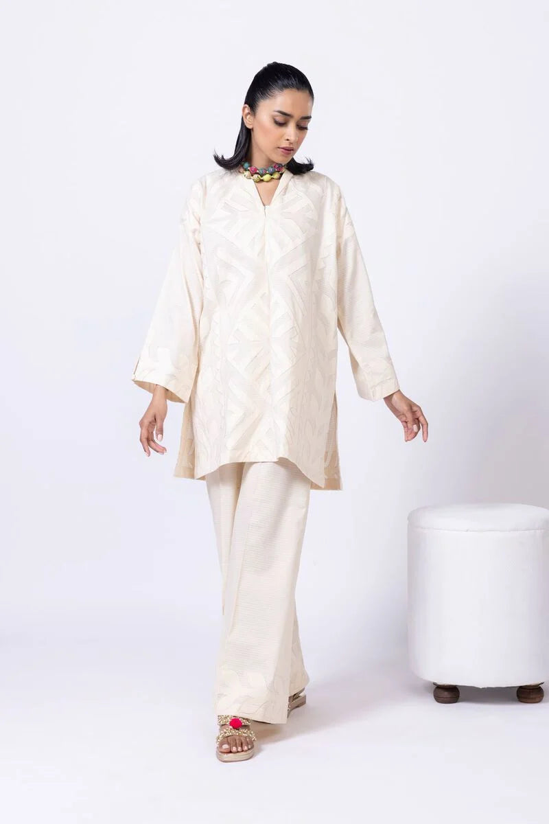 Khaadi- Cotton Embroidery 2 Pc Suit