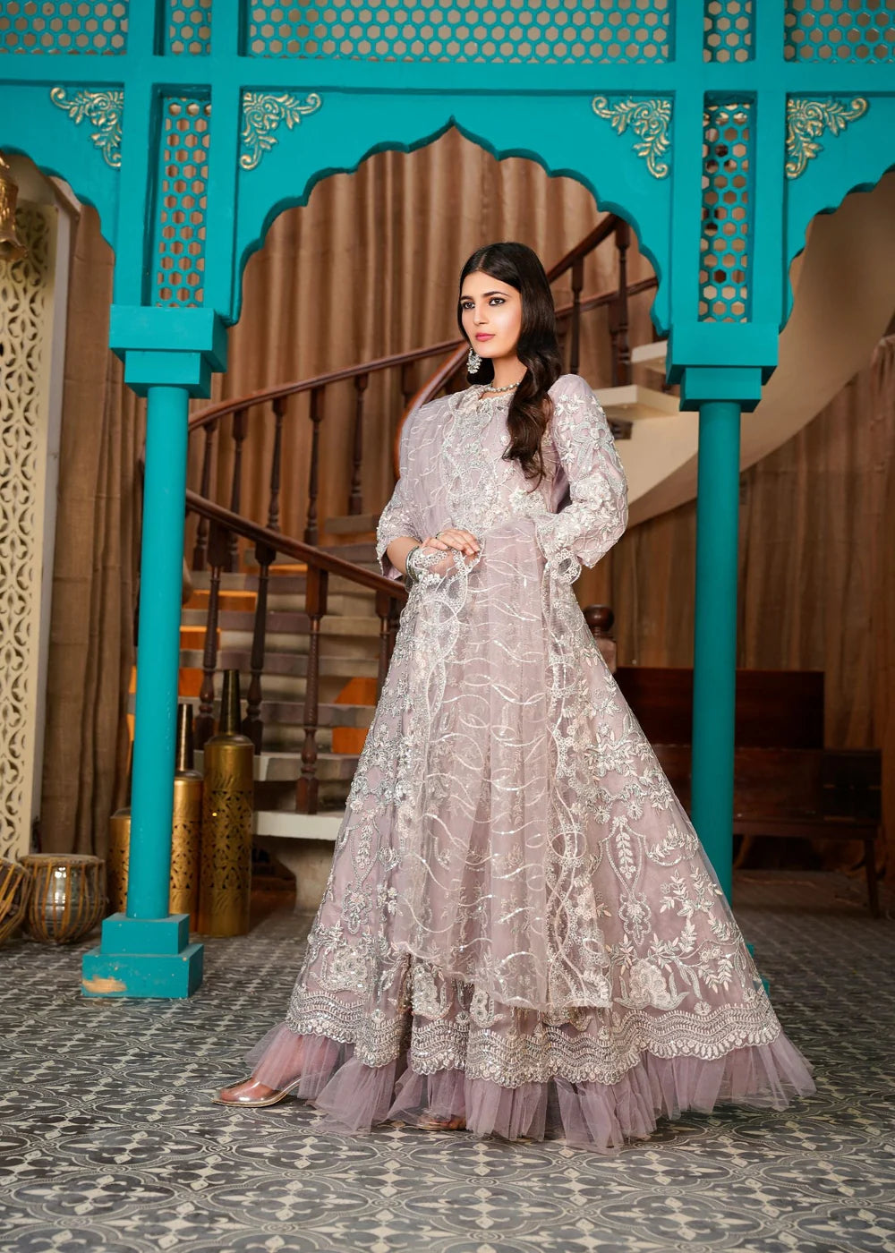 Gulnoor- Pink Maxi