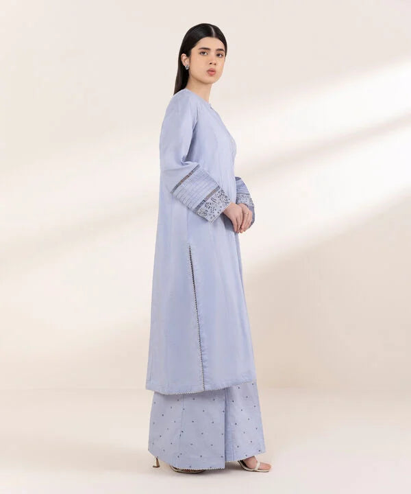 Sapphire- Embroidered 2 PC Suit