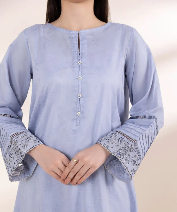 Sapphire- Embroidered 2 PC Suit