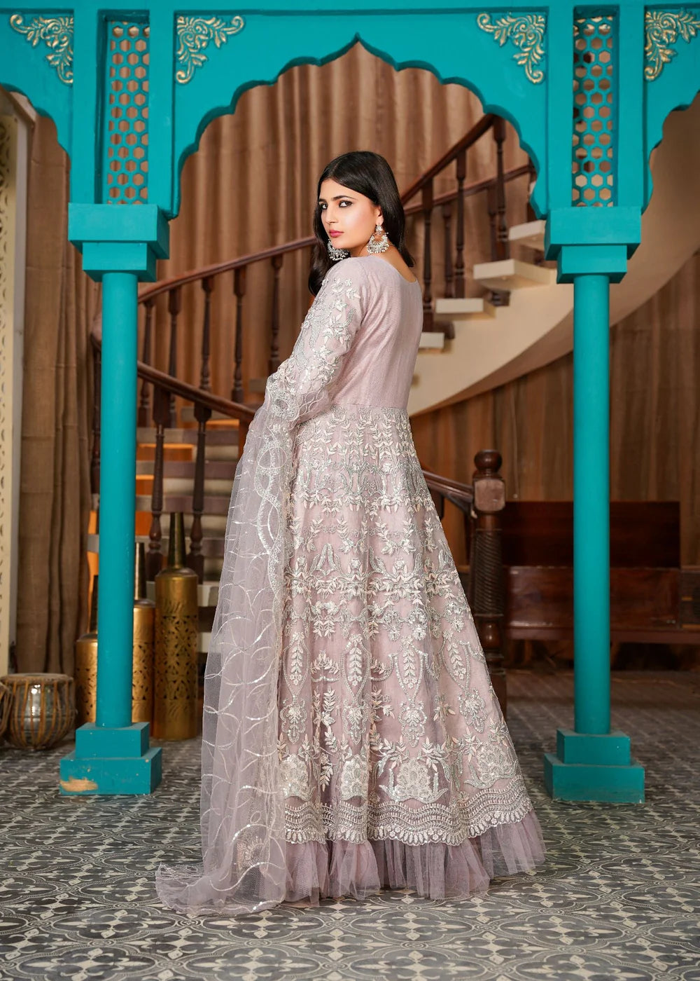 Gulnoor- Pink Maxi