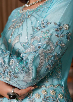 Gulnoor- Sky Blue Maxi