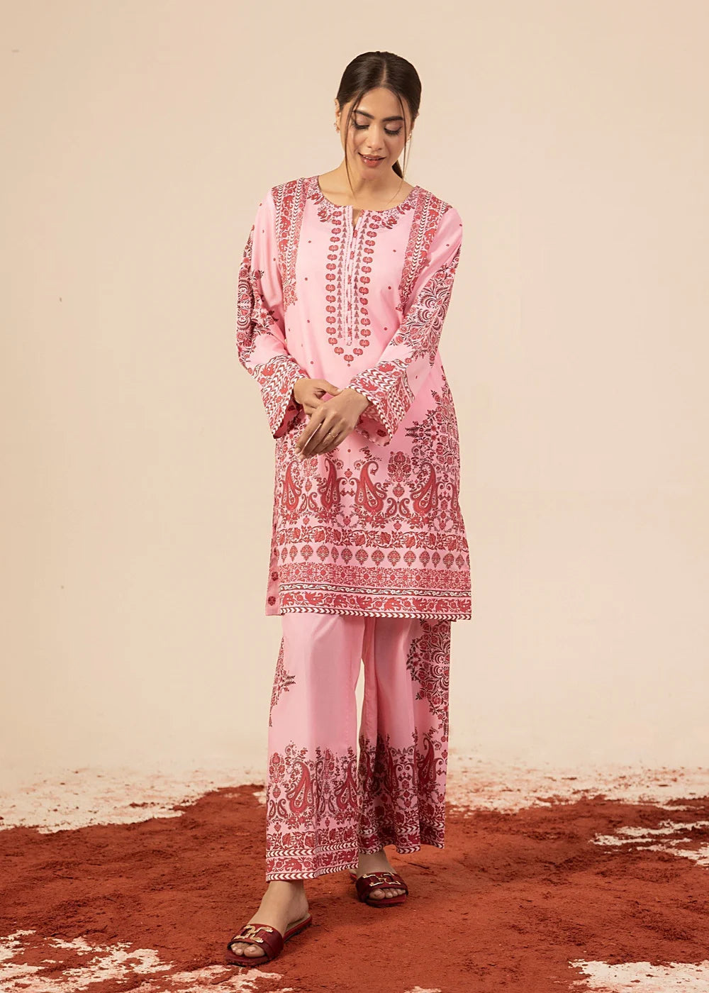 Zuri Official-Noori Pink 2 Pc