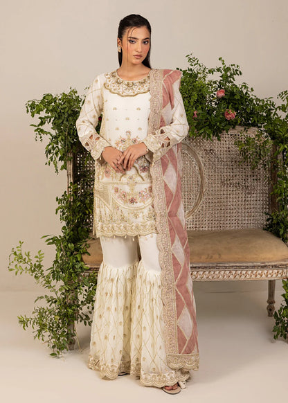Diara- Off White Sharara