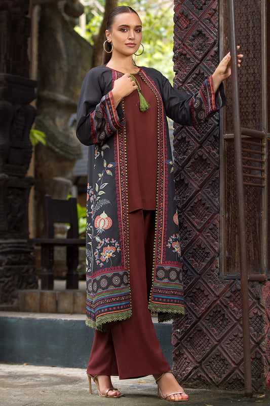 Anabelah- Floral 3 Pc Suit