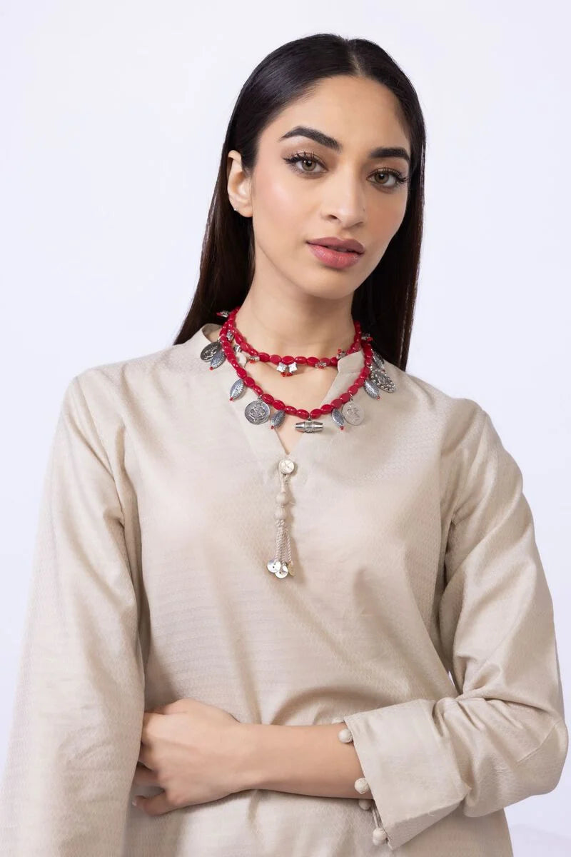 Khaadi- Cotton Floral 2 PC