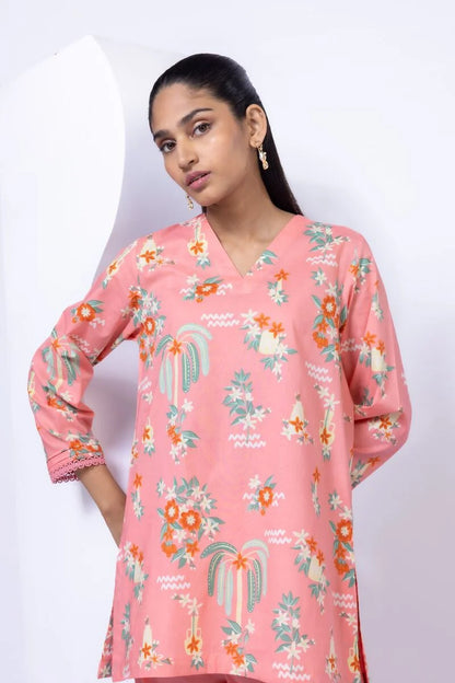 Khaadi- Cambric Floral 2 PC