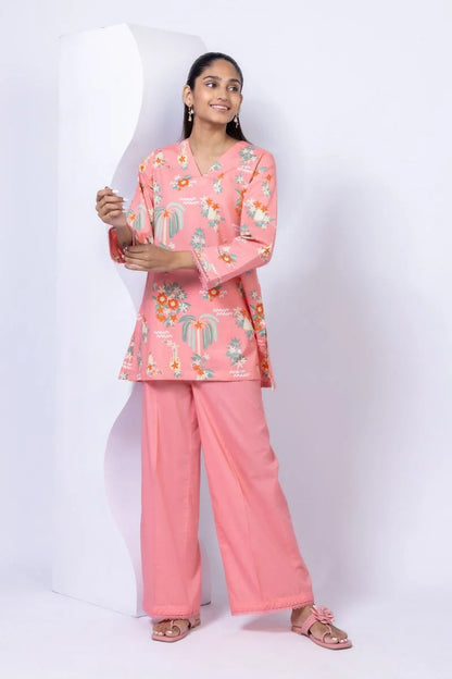 Khaadi- Cambric Floral 2 PC