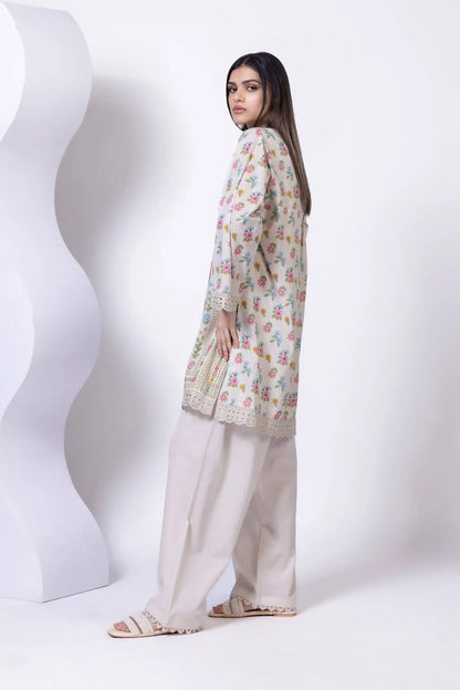 Khaadi- White  Suit 3 PC