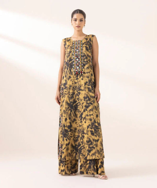 Sapphire- Embroidered Cotton Viscose Shirt