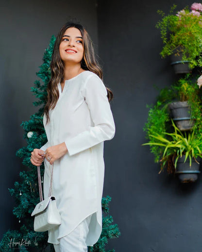 Zauk- White 2 Pc
