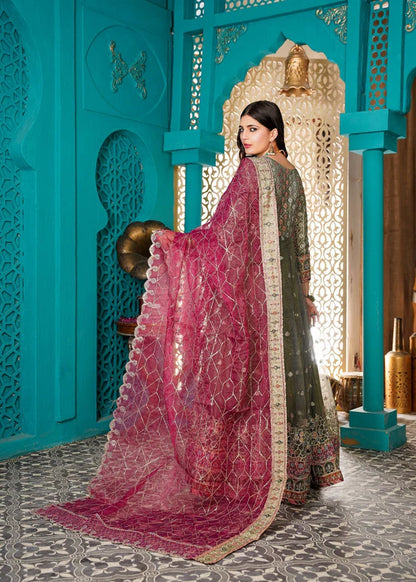 Gulnoor- Green Maxi