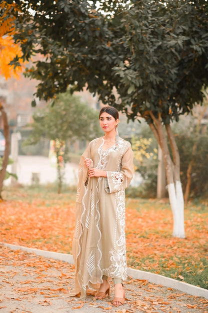 Rivaaj Fashion- Golden Ombre 3 Pc