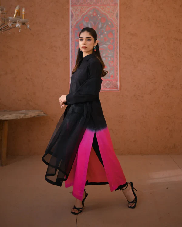 Zauk- Black/Pink 3PC
