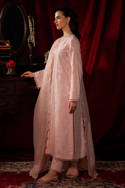 Saffron- Pink Petal 3 Pc Suit