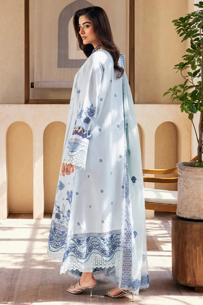 Saffron- Ice Blue 3PC