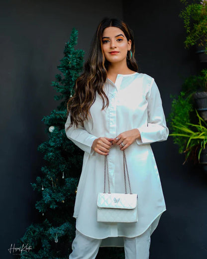 Zauk- White 2 Pc