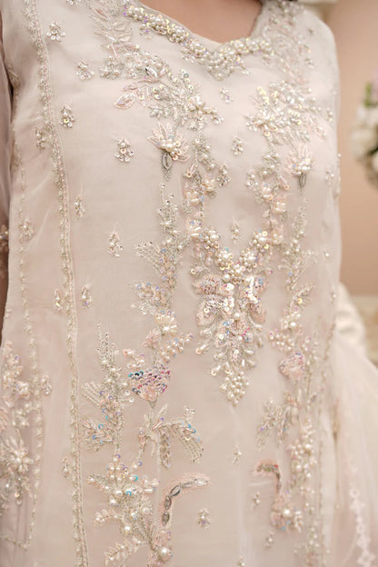 Ricamo- White Embellished Suit
