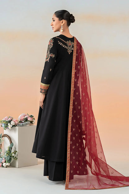 Maria. B- 3 Piece Embroidered Lawn Suit |