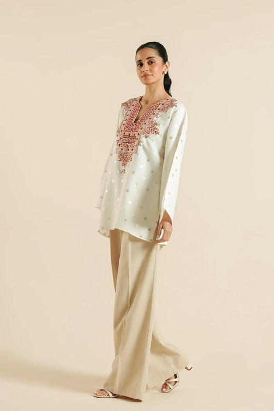 Ethnc- Embroidered Kurti