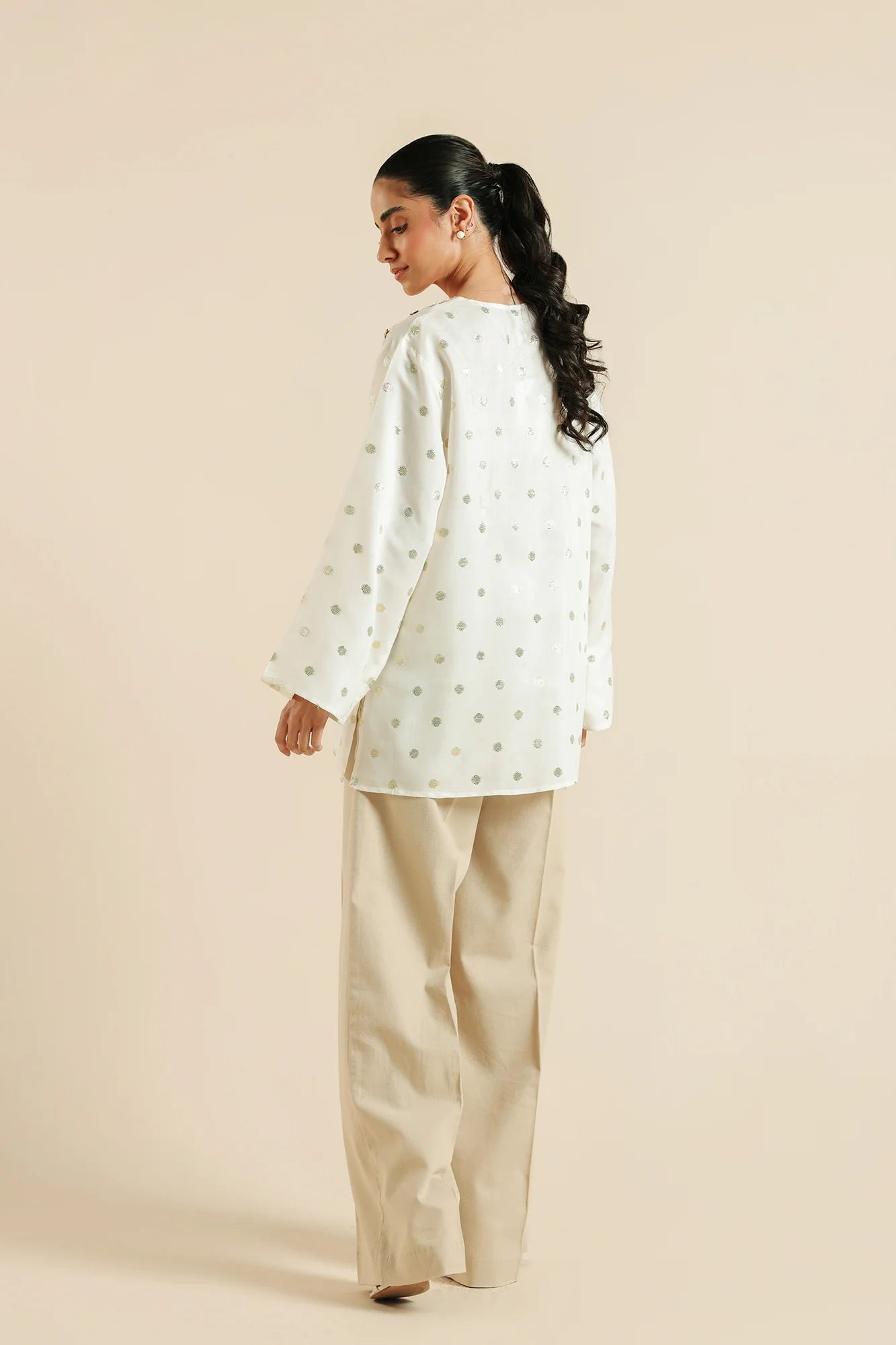 Ethnc- Embroidered Kurti