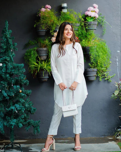 Zauk- White 2 Pc
