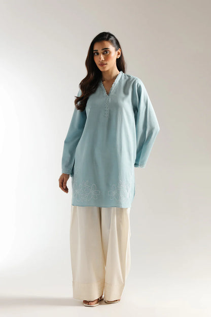 Ethnc- Ice Blue Kurta
