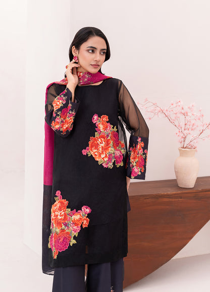 Stitch Vibes- Ebon Glow Dress