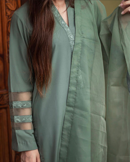 Zauk- 3PC Olive Green
