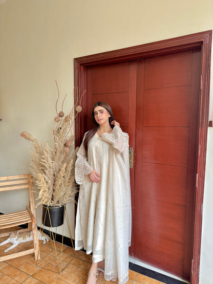 Rivaaj Fashion- White 3 PC