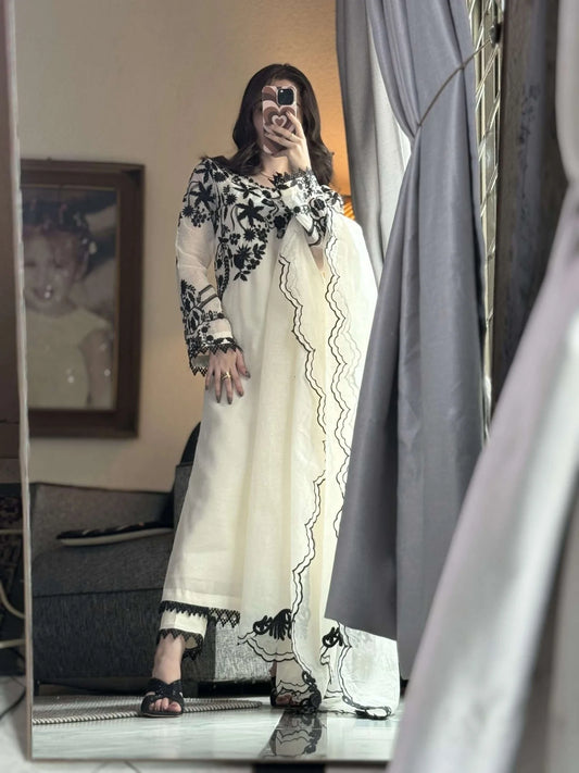 Rivaaj Fashion- Pure cotton 3Pc