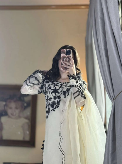Rivaaj Fashion- Pure cotton 3Pc