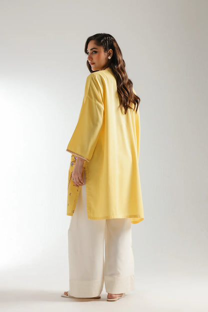 Ethnc- Embroidered Kurti & Shalwar