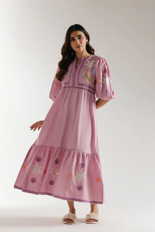 Ethnc- Pink Dress