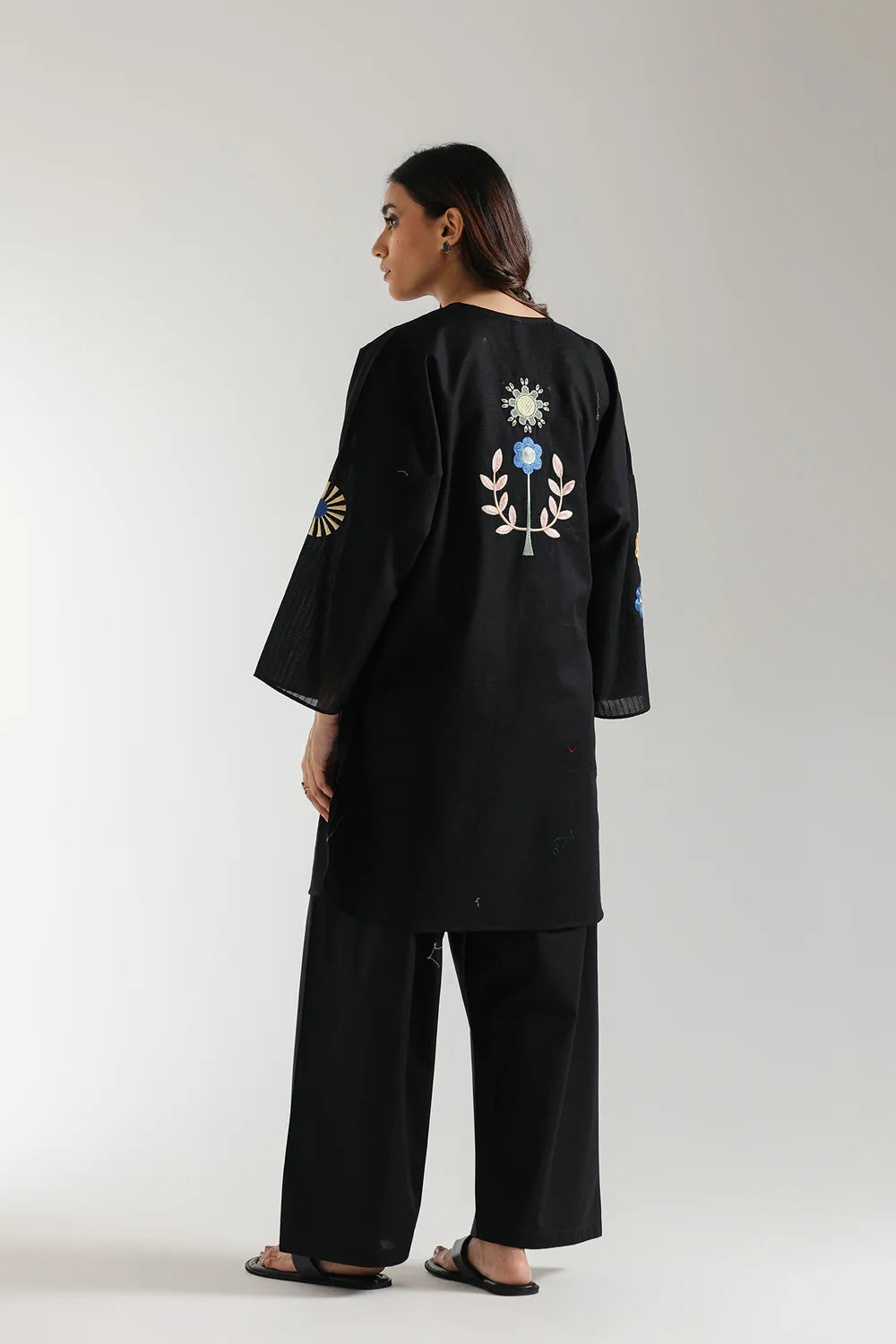 Ethnc- Jet Black Kurta