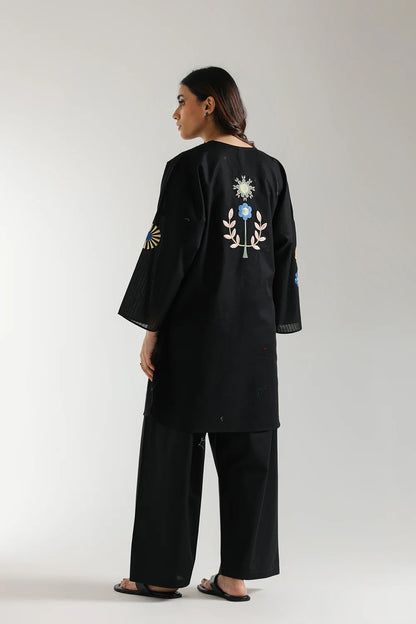 Ethnc- Jet Black Kurta