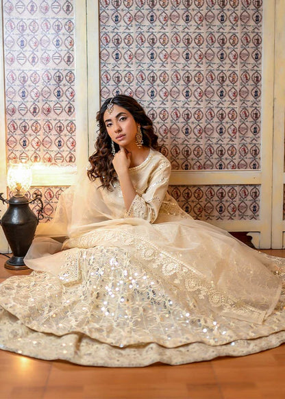Gulnoor- Cream Maxi