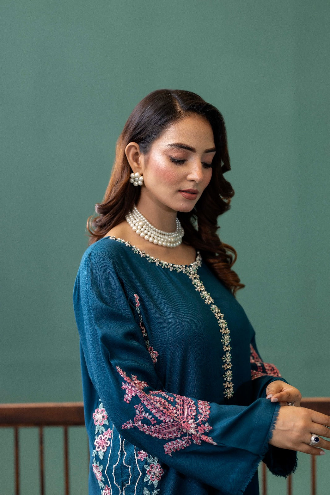 Abr E Zareen- Dhanak Embroidered 2 Pc