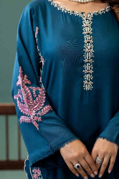 Abr E Zareen- Dhanak Embroidered 2 Pc