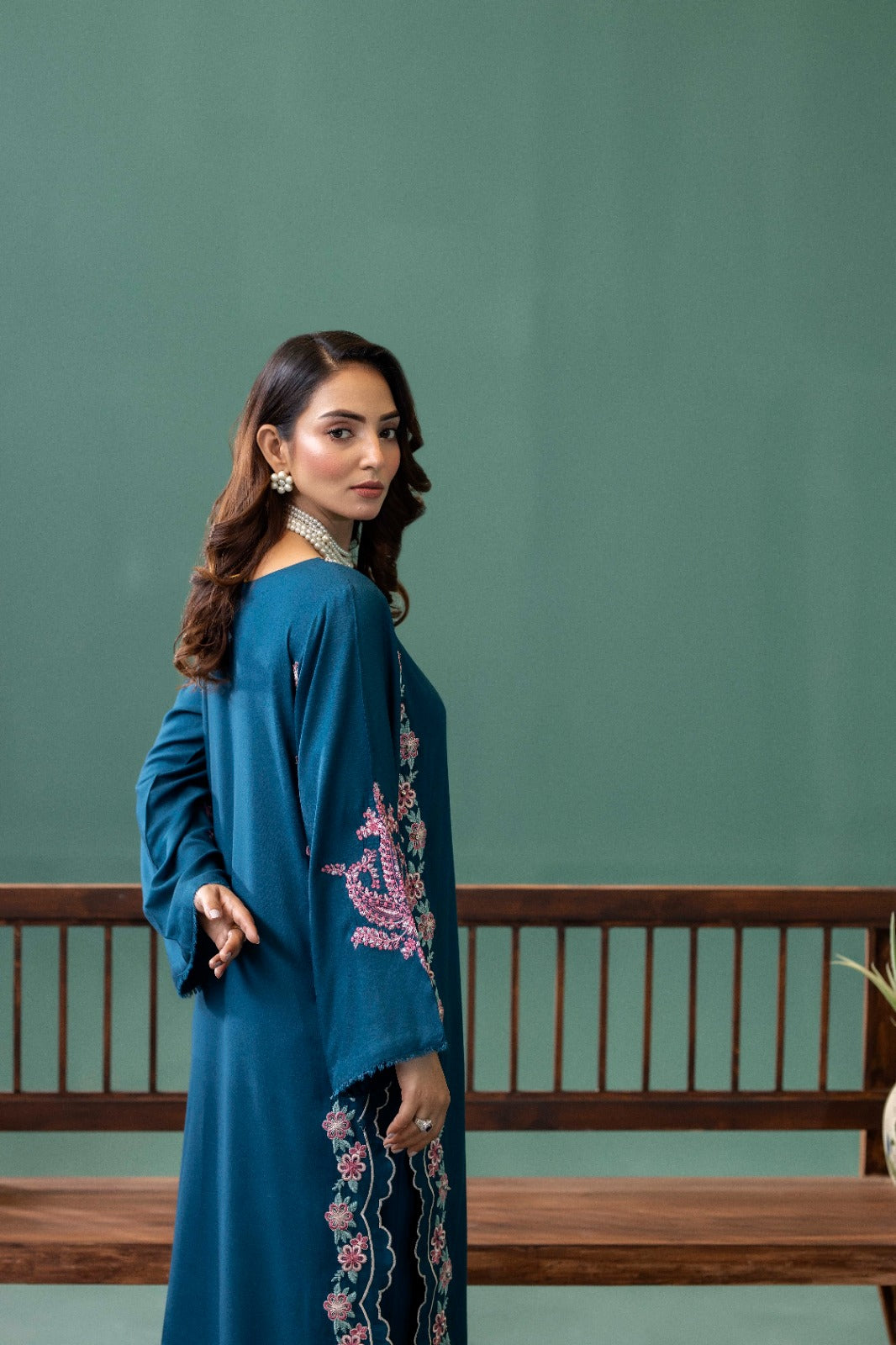 Abr E Zareen- Dhanak Embroidered 2 Pc