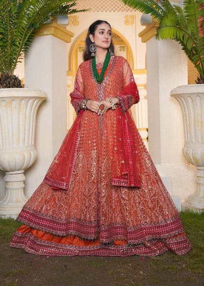 Gulnoor- Rustic Maxi Suit