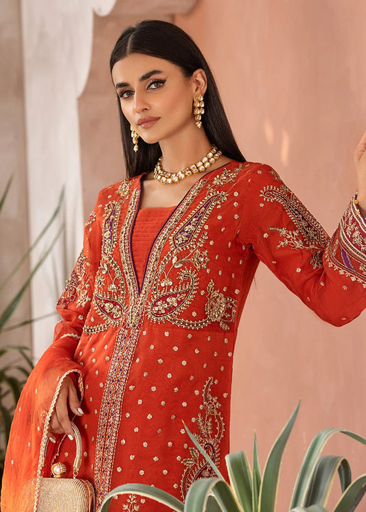 Diara- Orange Gown