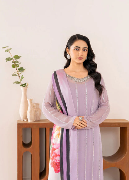 Stitch Vibes- Lilac Silk 3 Pc