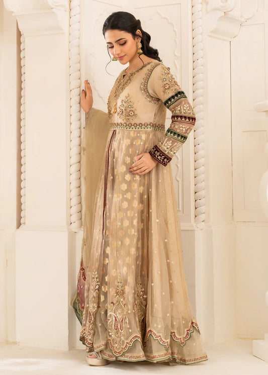 Diara- Off white Anarkali