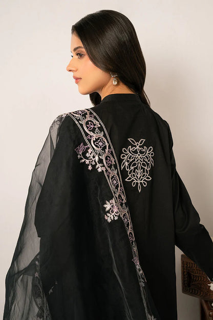 Cross Stitch -Black 2 PC Suit