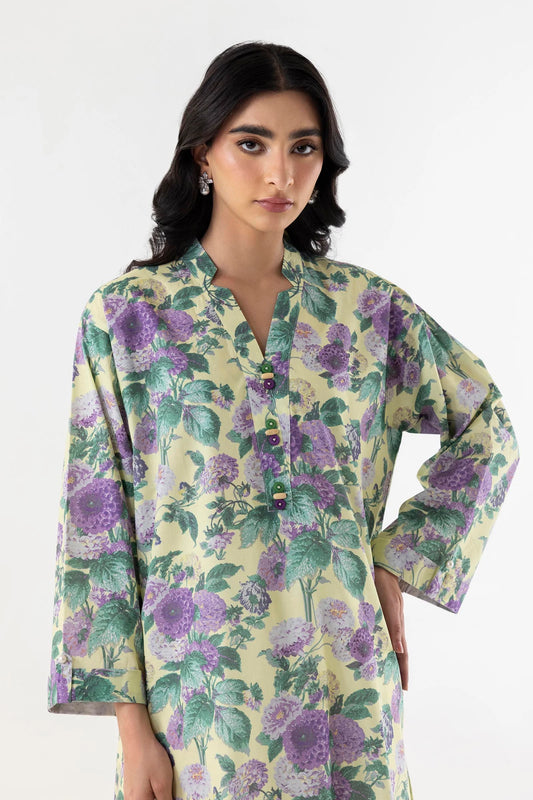 Sana Safinaz- Floral Shirt